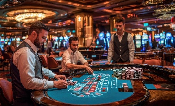 alamtogel Lucky Twins live-dealer studio interface with multi-camera feed